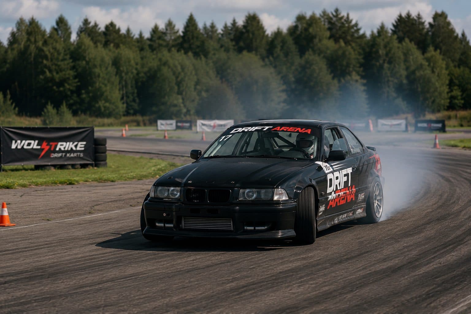 Drifta treniņi ar īstu automašīnu Kurzemē